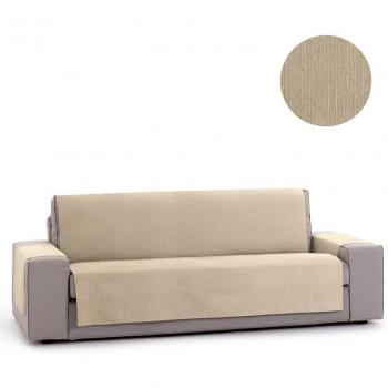 Protector Cubre Sofá Funda de Sofa Adaptable modelo Chenilla beige 4 Plazas