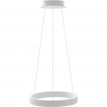 Lámpara colgante LED Arcchio Answin 26,4 W blanca, moderna, hecha de metal, para salón y comedor, con 1 llama