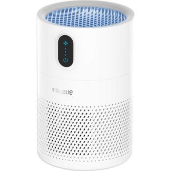 MyWave MWPS-PUV Purificador de Aire con Carbón Activado, Panel Táctil y Luz Ultravioleta para espacios de hasta 16m2