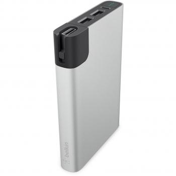Belkin F8M993btSLV - Batería externa metálica 10000 con cable Micro