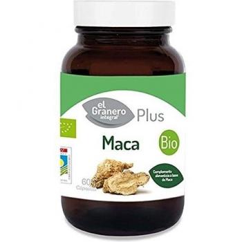 GRANERO INTEGRAL Complementos De La Dieta Maca Bio 60 Cap Bote De Cristal 560 Mg