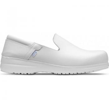Zapato Laboral SENSAI FELIZ CAMINAR - Material Ecot - Reciclado Certificado - Suela EVA COMFORTLIGHT - Blanco