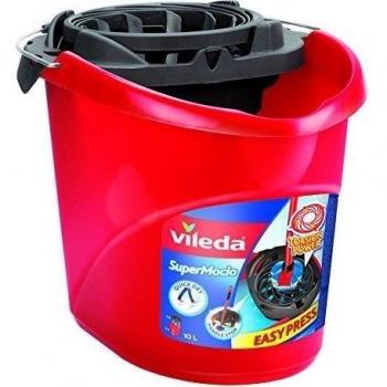 Vileda SuperMocio - Cubo de fregar con escurridor