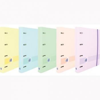 Carpeta Oxford Live & Go A4+ Europeanbinder - 45mm - 4 anillas - Recambio 1 línea - Colores Surtidos