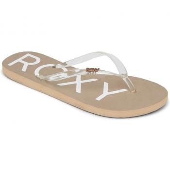 Sandalias Roxy Viva Jelly para mujer en color beige