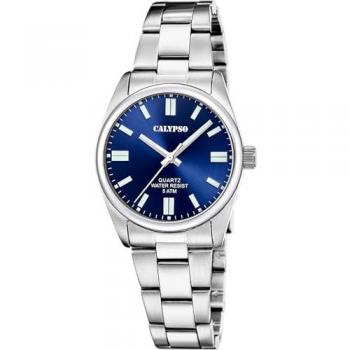 Reloj Calypso K5863/3 Basic Mujer Acero Inoxidable 316L Plateado