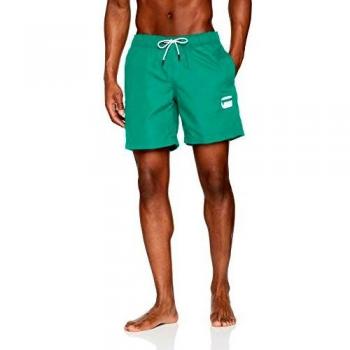 G-STAR RAW Dirik, Bañador para Hombre, Verde
