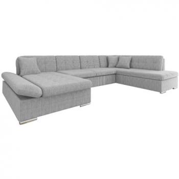 Sofá rinconero Comfivo 150 con función de descanso, caja de ropa de cama y medidas 345 x 205 x 76 cm
