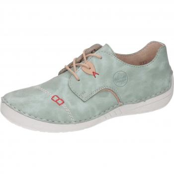 Zapatillas Rieker Verde Elástico para Dama Talla EU 38 / UK 5, Estilo Deportivo y Casual