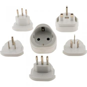 Adaptador de Enchufes de Viaje Universal ZENITECH 150 países 190773