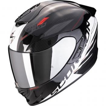 Scorpion Casco Integral Exo-1400 Evo II Air Luma - Negro Blanco (M)