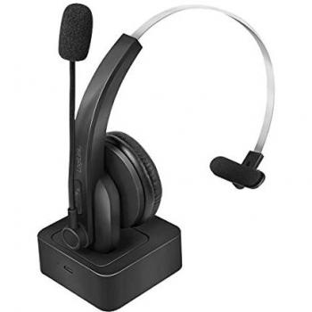 Auricular Bluetooth Mono LogiLink BT0059 con Base de Carga y Micrófono