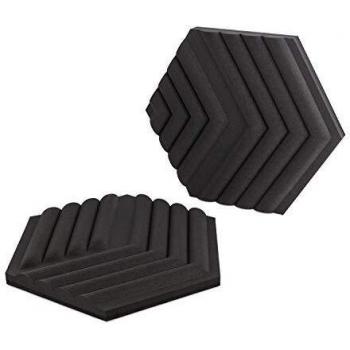 Elgato Wave Panels Extension Set - Acoustic Treatment Foam, Black, 2-Pack, Dual Density Foam, Proprietary EasyClick Frames, Modular Design, Easy Setup and Removal