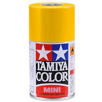 Spray Tamiya TS-34 Amarillo Caramelo de Secado Rápido