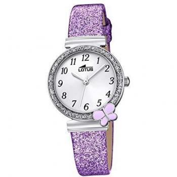 Lotus Reloj Analógico para Niñas de Cuarzo con Correa en Nailon 18584/4
