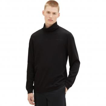 Camiseta de hombre en color negro de manga larga