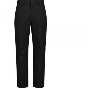Pantalón largo CMP Twill Ski negro para hombre, talla L, ideal para esquí, fabricado en material resistente y transpirable, con ajuste cómodo y diseño moderno