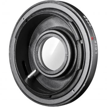 Walimex 11623 Cable para cámara fotográfica, Adaptador - Adaptador para Objetivo fotográfico