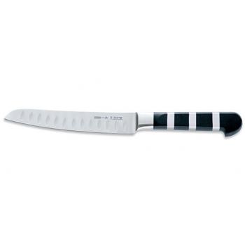 Cuchillo Multiuso F. Dick 1905, Hoja de 15 cm, Acero Inoxidable X50CrMoV15, Color Plateado/Negro