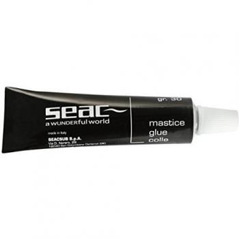 Seac Cola de Neopreno, Adhesivo de neopreno líquido para trajes de buceo, color negro
