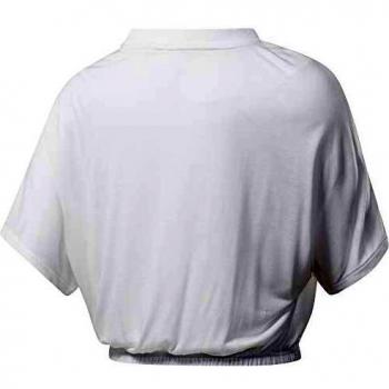 Reebok Sr Modal tee Camiseta, Mujer, Blanco, M