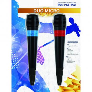 BigBen - Pack De 2 Micrófonos Singstar Con Cable USB