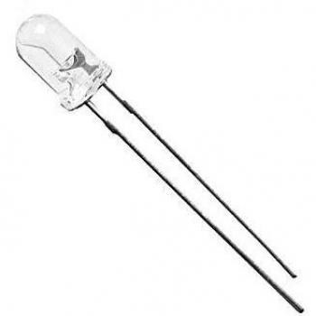 Molgar 02013 Diodo Led Alta Luminosidad 4.8V, 5 mm, Blanco