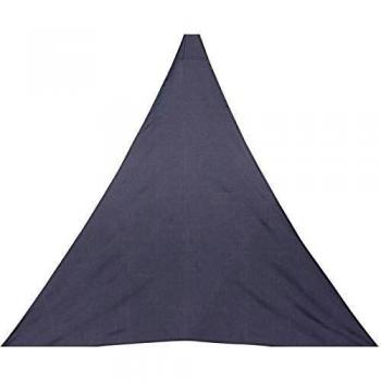 Toldo Vela de Sombra Triangular Anori - 400 x 400 x 400 cm - Poliéster - Gris