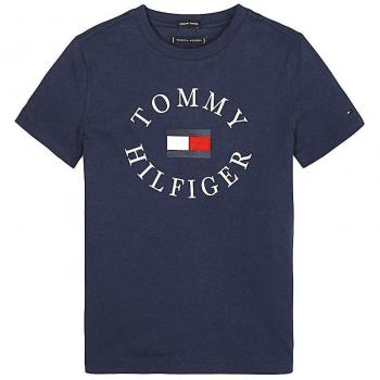 Tommy Hilfiger Camiseta Essential Marino para Niã±o 14 Marino