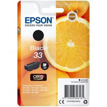 Epson 33 Claria Premium Negro Cartucho de Tinta Original C13T33314012