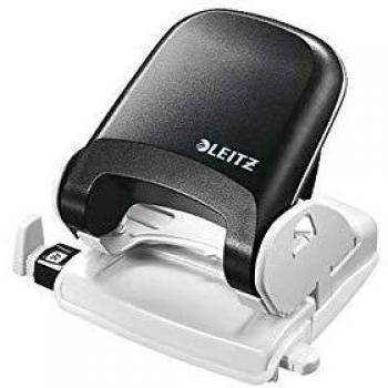 Leitz NeXXt Series 5008 Metal Office Hole Punch Black