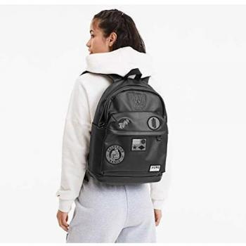 PUMA Rucksack-077246 Mochila, Unisex Adulto, Black, Talla única