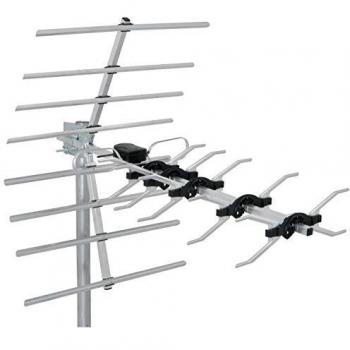 Mercury | Antena UHF Outdoor | Mayor Rendimiento en áreas débiles de señal Digital
