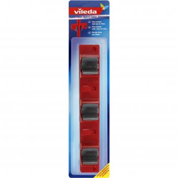 Vileda Sujeta Palos, Madera, Rojo, 0