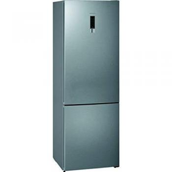 Frigorífico combi - Siemens KG49NXIEA, No Frost, 435 l, Independiente, Cajón hyperFresh, A++, Inox