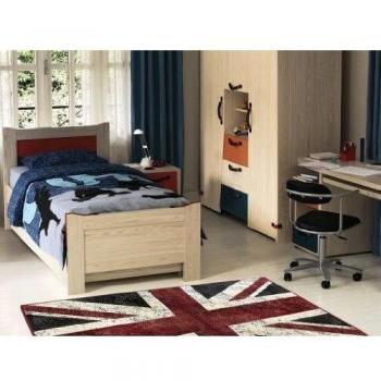 IT-17271-Tappeto Moderno Nuovo con Telaio Meccanico - 140x95 Cm -