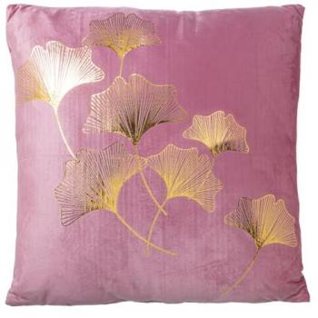 Cojín Rosa Dorado Textil 45 x 45 cm Alexandra House Living