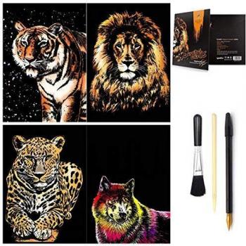 Wbeng Scratch & Sketch Art Paper