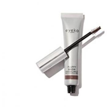 Medium Brown Volumizing Vegan Brow Gel - Long-Wear Fluffy Fibre Formula