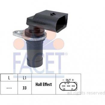 Sensor de posición del cigüeñal FACET 9.0472