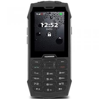 Hammer H 4+ teléfono Resistente para el Trabajo, Pantalla de 2.8, Resistente al Agua