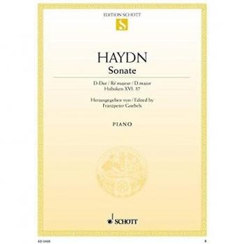 Sonate d hob.xvi:37 piano