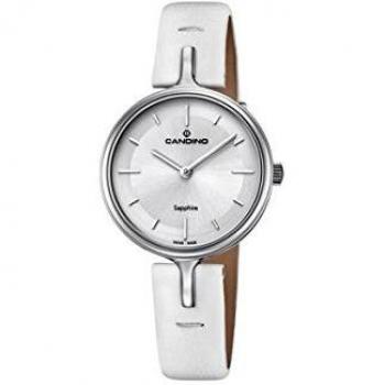 Reloj Candino para Mujer C4648 Lady Elegance de Piel Blanco