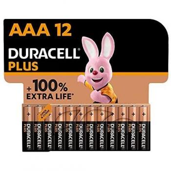 Duracell Plus AAA Alkaline Batteries - 12-Pack Blister