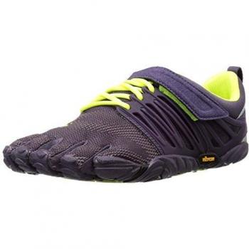 Vibram FiveFingers V-Train, Zapatillas de Deporte para Mujer, Morado Nightshade/Safety Yellow, 39 EU