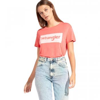 Wrangler W7016D Jersey Mujeres Rojo XL