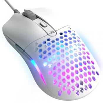 Ratón Gaming Glorious Model O Eternal Blanco RGB 12000 DPI 6 Botones Filares Ultraligero