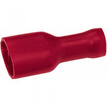 Conector de cables HELLA 8KW 708 373-812 - Rojo - con protección contra el polvo - desde: 0.5mm² - hasta: 1.0mm² - Manicotto espiga plana -
