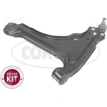 CORTECO Control Arm 49398815 - Barra oscilante de suspensión de ruedas, fabricada en material duradero, diseñada para optimizar la estabilidad y el manejo del vehículo, con un acabado que previene la corrosión, incluye bu