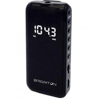 Brigmton BT-124-N Personal Digital Negro - Radio